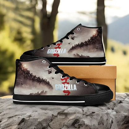 Godzilla King of the Monsters Custom High Top Sneakers Shoes