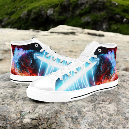 Godzilla King of the Monsters Custom High Top Sneakers Shoes