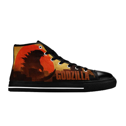 Godzilla King of the Monsters Custom High Top Sneakers Shoes