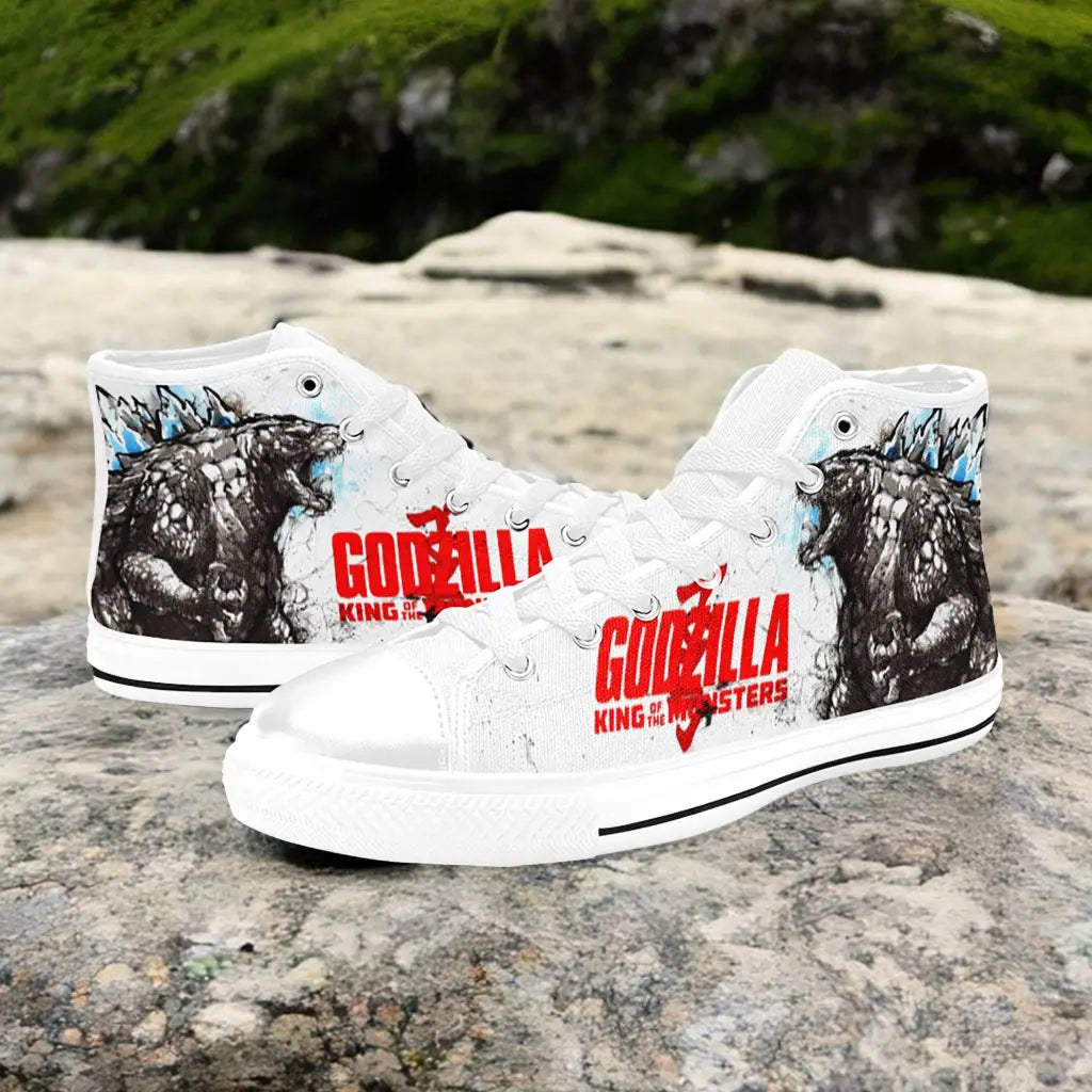 Godzilla King of the Monsters Custom High Top Sneakers Shoes