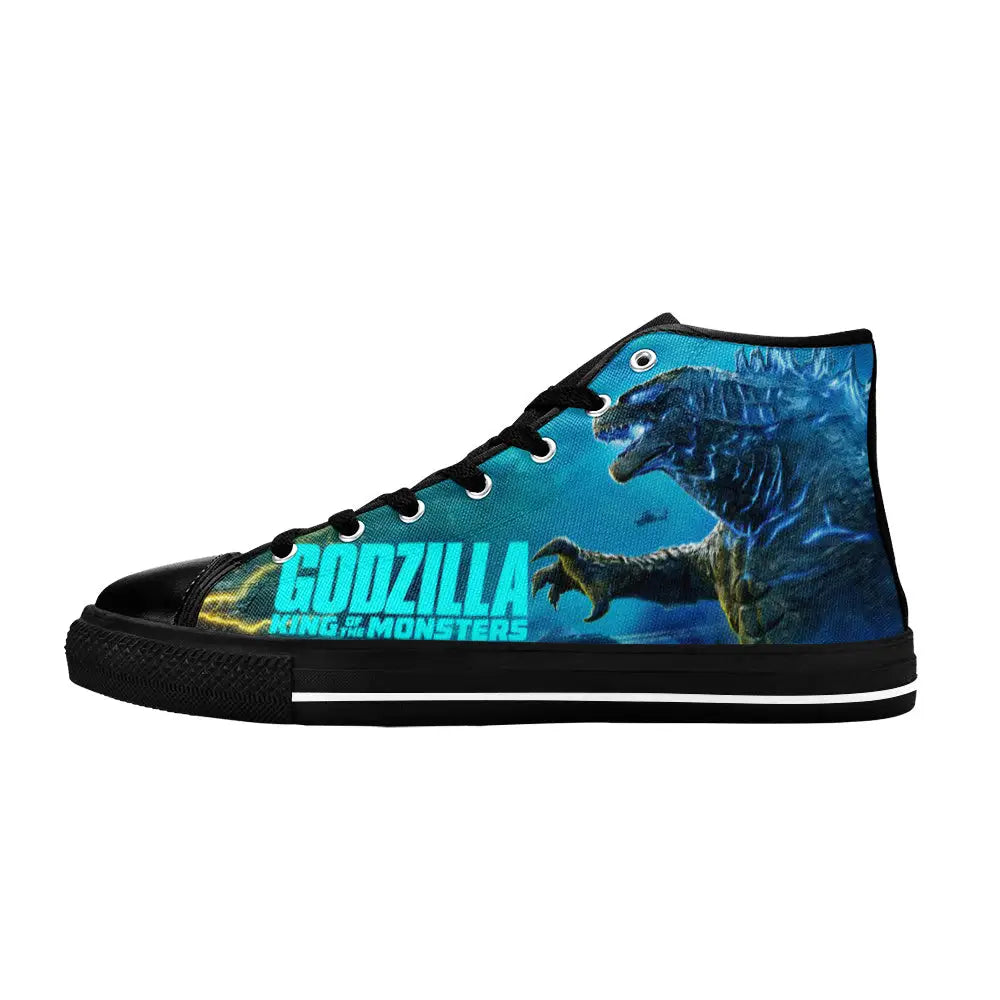 Godzilla King of the Monsters Custom High Top Sneakers Shoes