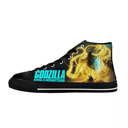 Godzilla King of the Monsters Custom High Top Sneakers Shoes