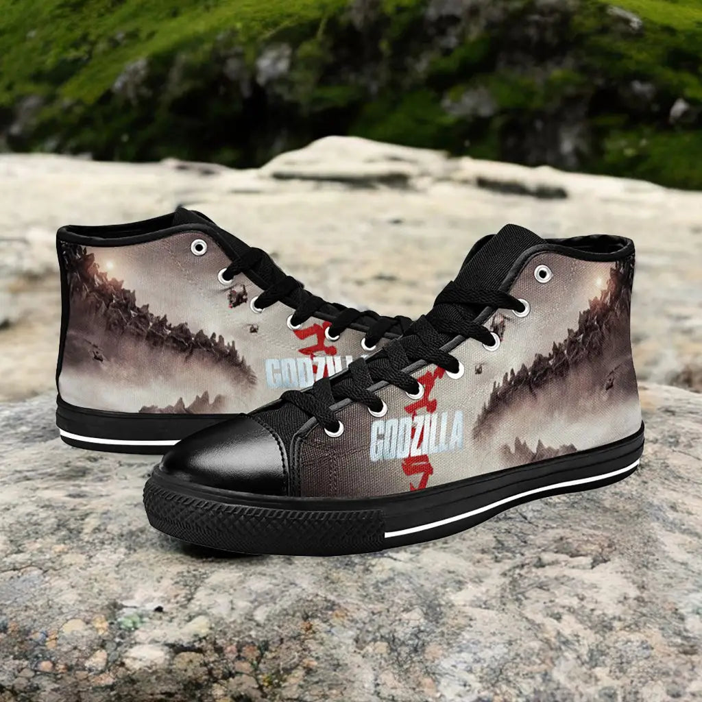 Godzilla King of the Monsters Custom High Top Sneakers Shoes