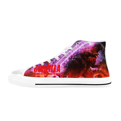 Godzilla King of the Monsters Custom High Top Sneakers Shoes