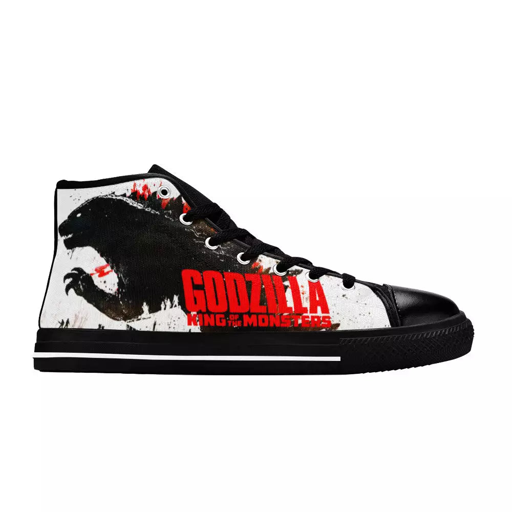 Godzilla King of the Monsters Custom High Top Sneakers Shoes