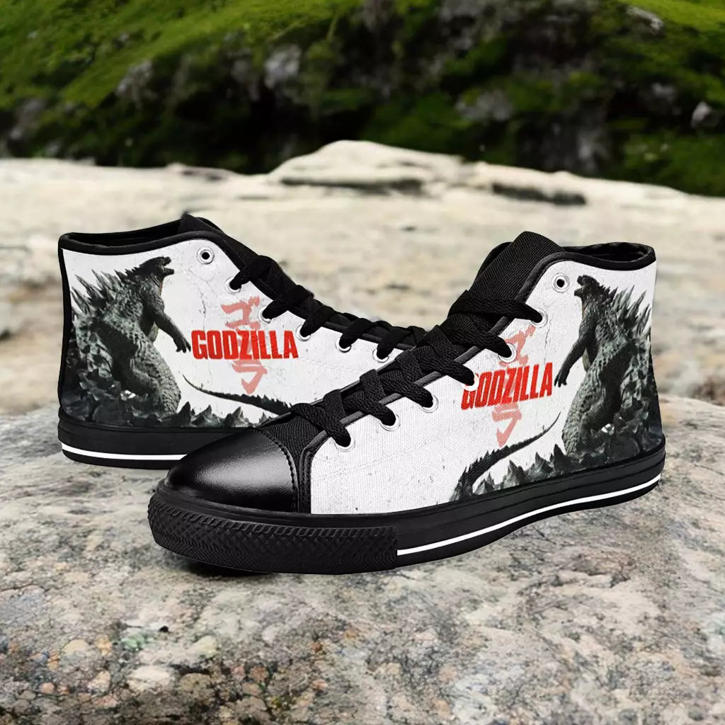 Godzilla King of the Monsters Custom High Top Sneakers Shoes