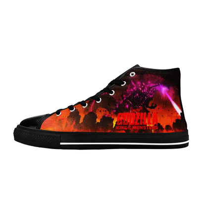 Godzilla King of the Monsters Custom High Top Sneakers Shoes