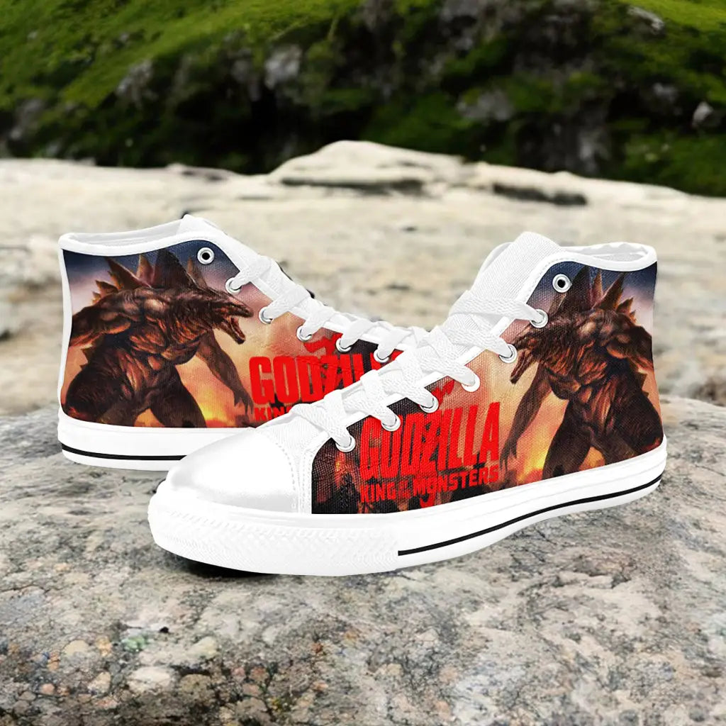 Godzilla King of the Monsters Custom High Top Sneakers Shoes