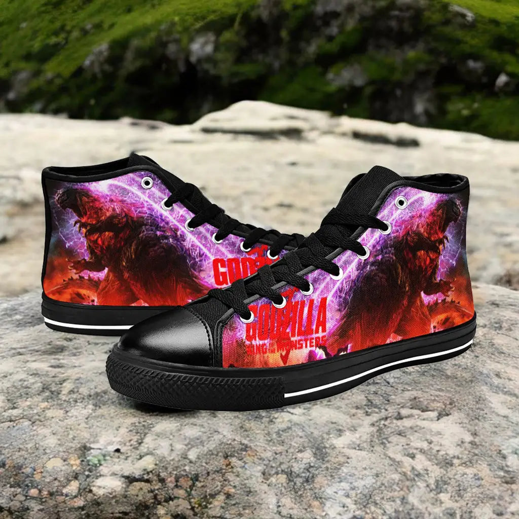 Godzilla King of the Monsters Custom High Top Sneakers Shoes