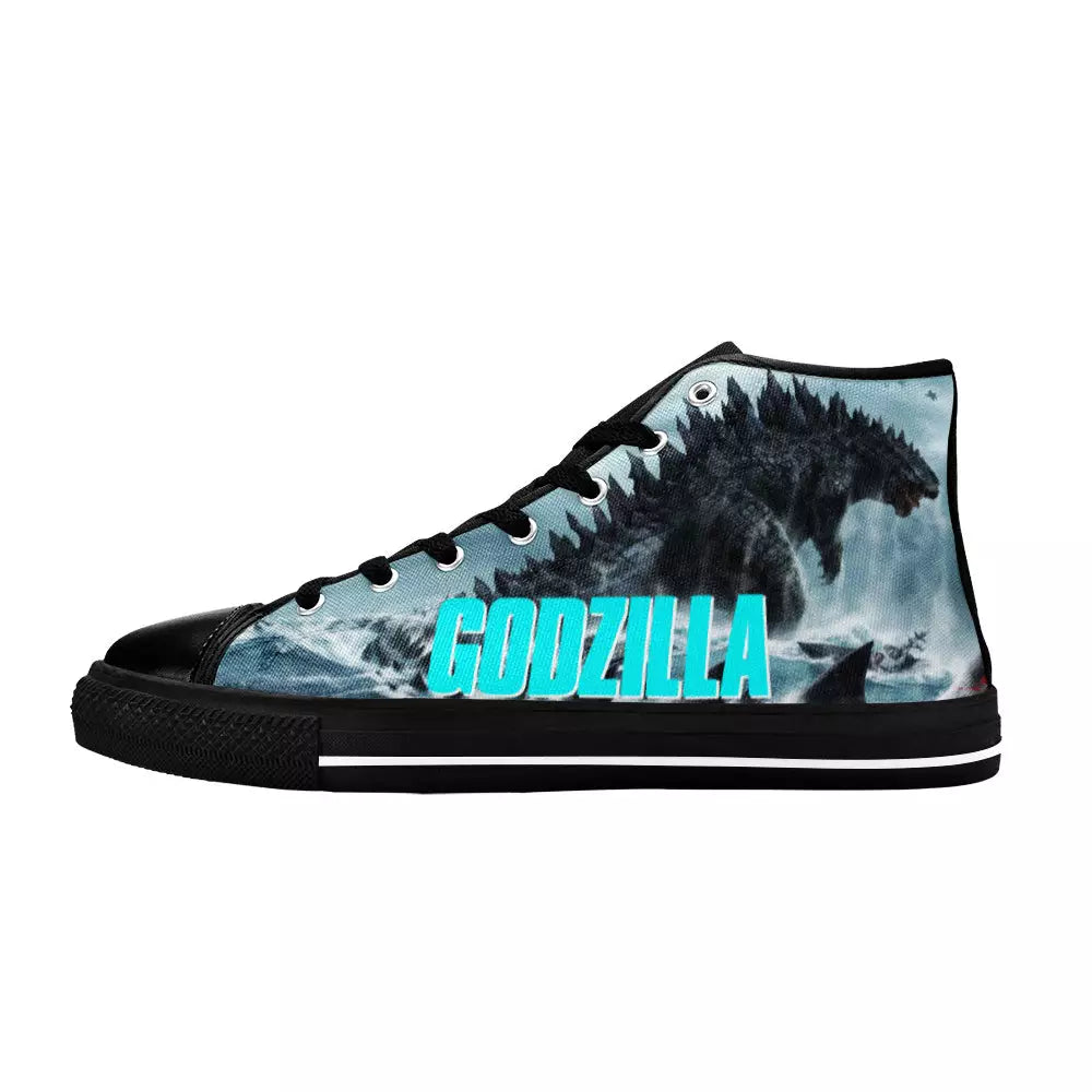 Godzilla King of the Monsters Custom High Top Sneakers Shoes