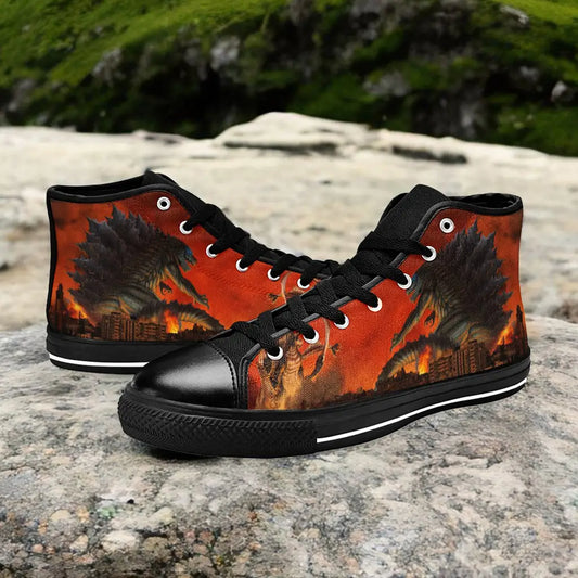 Godzilla King of the Monsters Custom High Top Sneakers Shoes