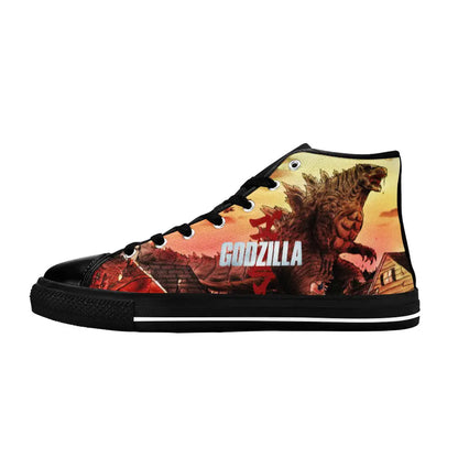 Godzilla King of the Monsters Custom High Top Sneakers Shoes