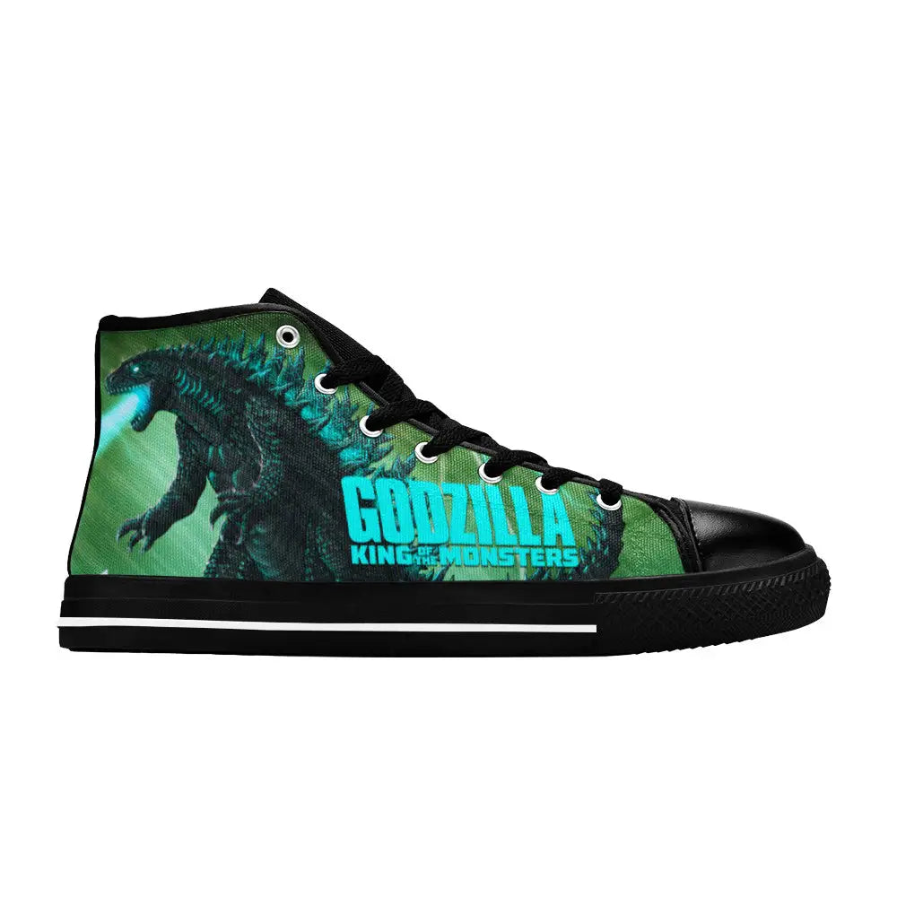 Godzilla King of the Monsters Custom High Top Sneakers Shoes