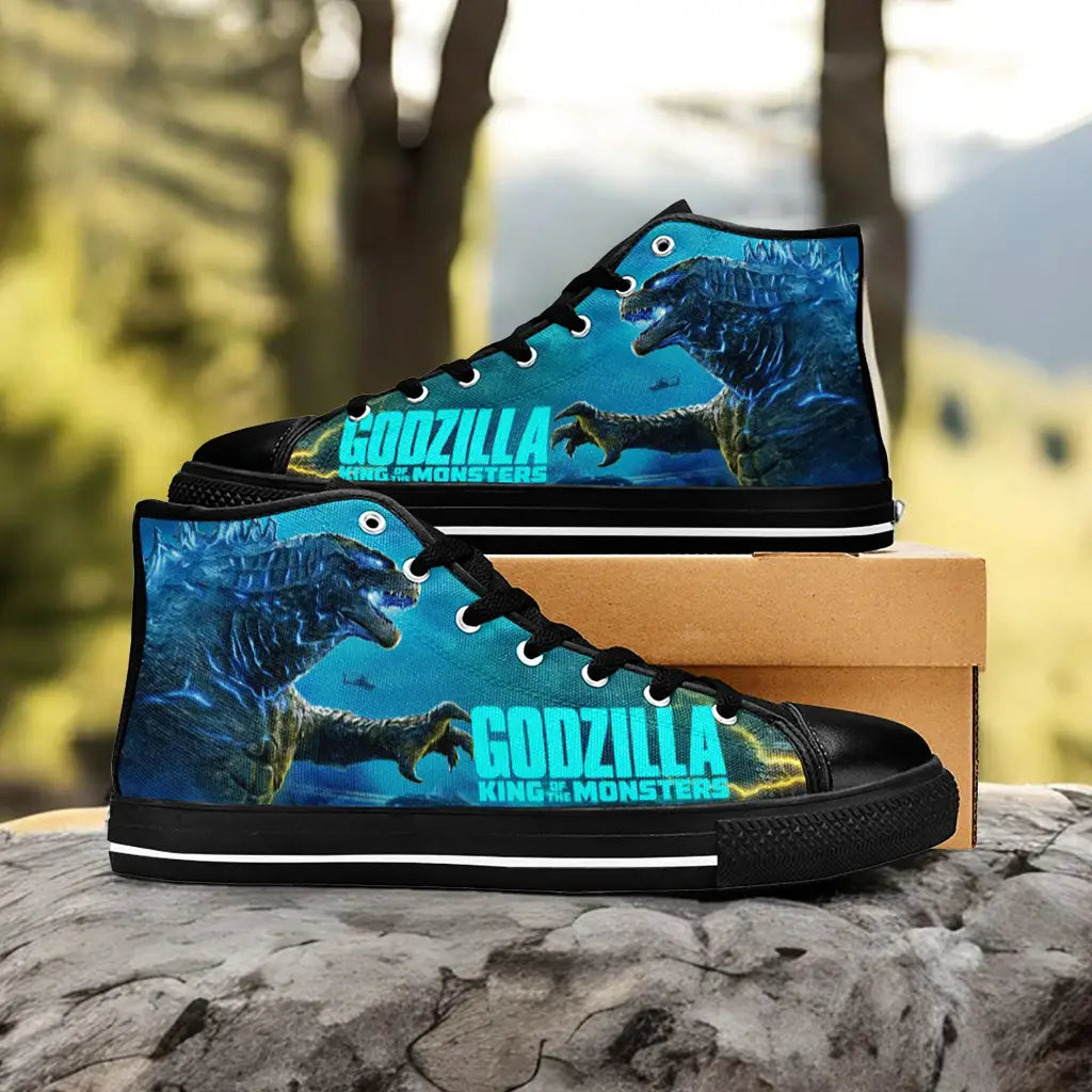 Godzilla King of the Monsters Custom High Top Sneakers Shoes