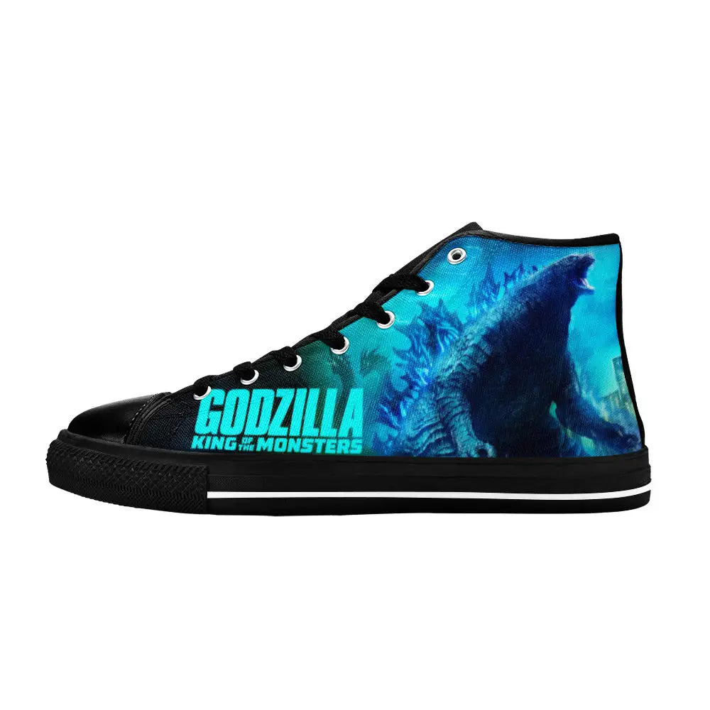 Godzilla King of the Monsters Custom High Top Sneakers Shoes