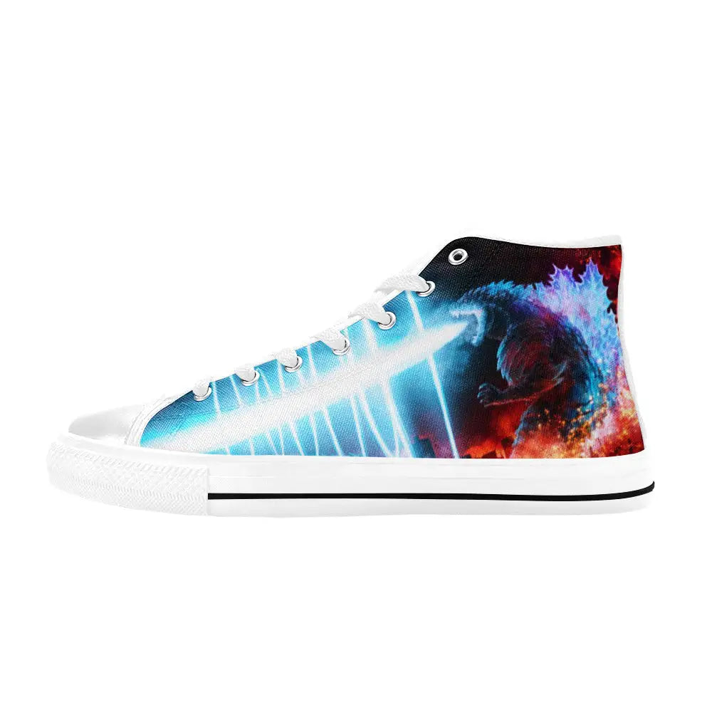 Godzilla King of the Monsters Custom High Top Sneakers Shoes