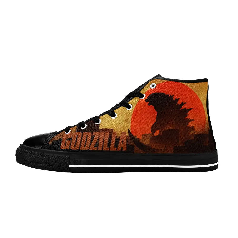 Godzilla King of the Monsters Custom High Top Sneakers Shoes