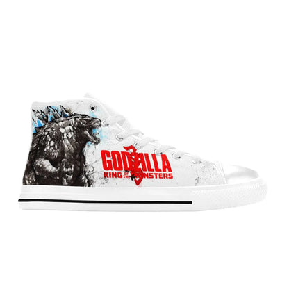 Godzilla King of the Monsters Custom High Top Sneakers Shoes