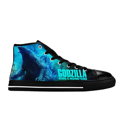 Godzilla King of the Monsters Custom High Top Sneakers Shoes