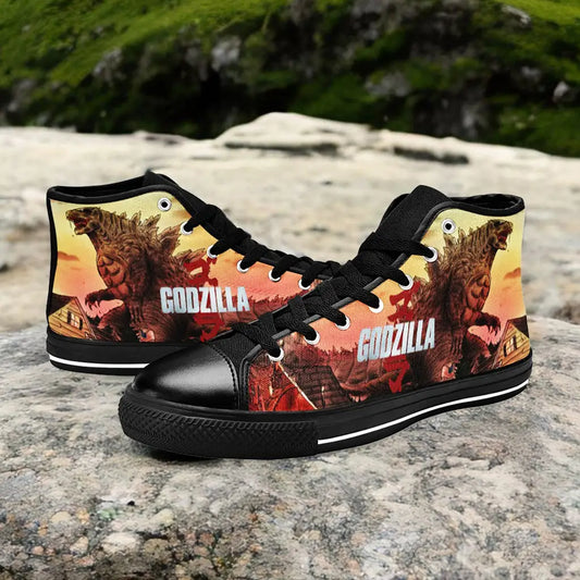 Godzilla King of the Monsters Custom High Top Sneakers Shoes