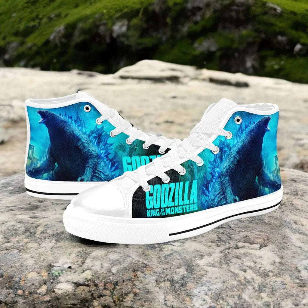 Godzilla King of the Monsters Custom High Top Sneakers Shoes