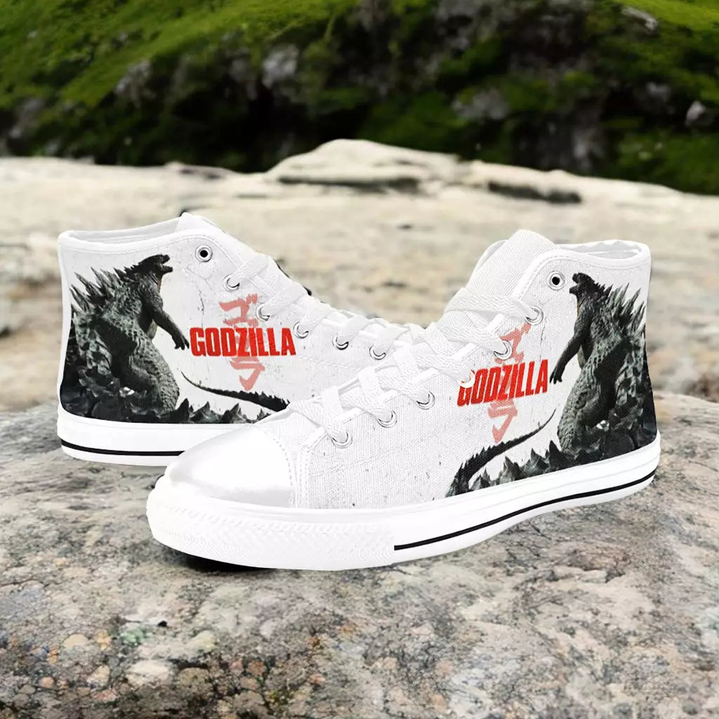 Godzilla King of the Monsters Custom High Top Sneakers Shoes