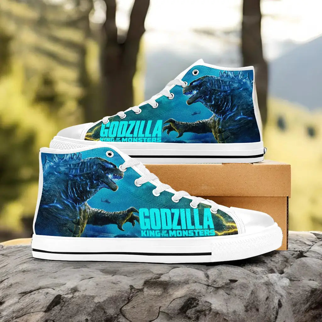 Godzilla King of the Monsters Custom High Top Sneakers Shoes