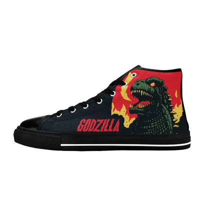 Godzilla King of the Monsters Custom High Top Sneakers Shoes