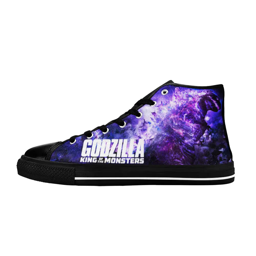 Godzilla King of the Monsters Custom High Top Sneakers Shoes