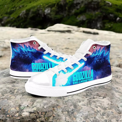 Godzilla King of the Monsters Custom High Top Sneakers Shoes