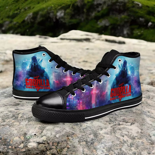 Godzilla King of the Monsters Custom High Top Sneakers Shoes