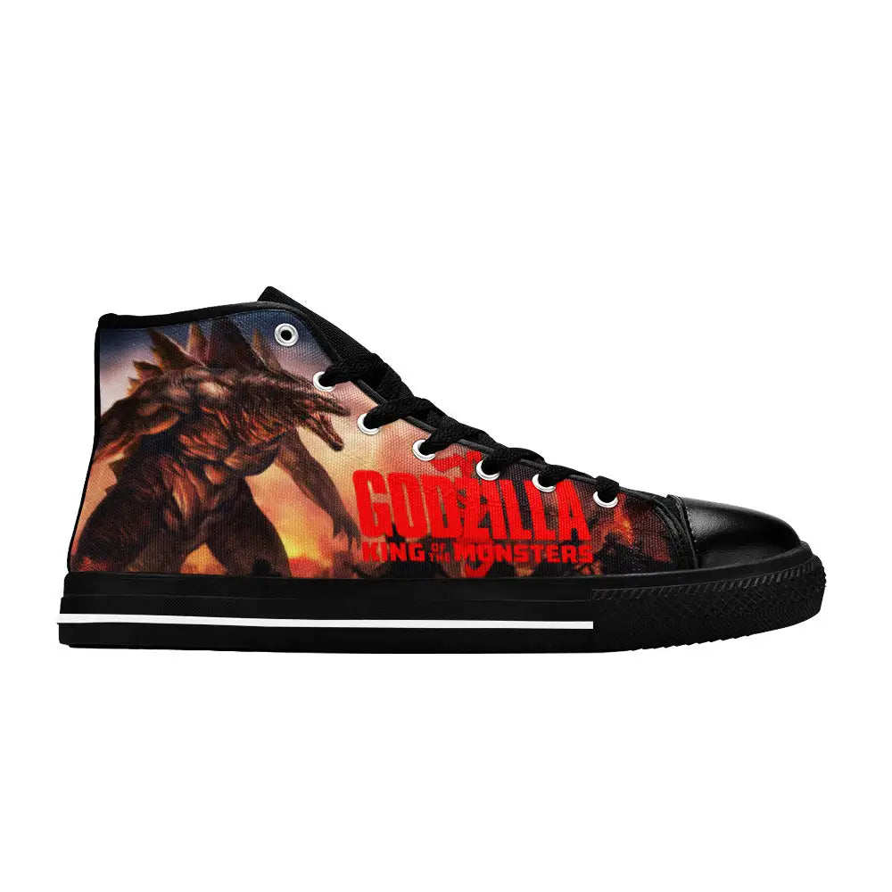 Godzilla King of the Monsters Custom High Top Sneakers Shoes