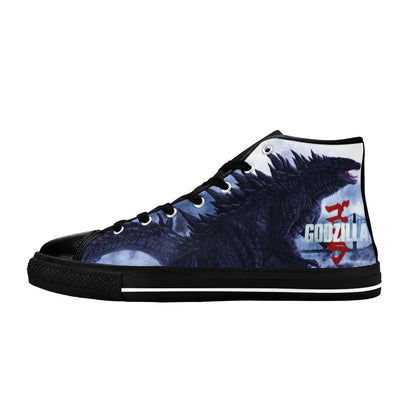 Godzilla King of the Monsters Custom High Top Sneakers Shoes