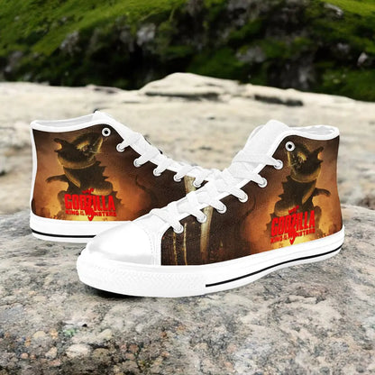 Godzilla King of the Monsters Custom High Top Sneakers Shoes