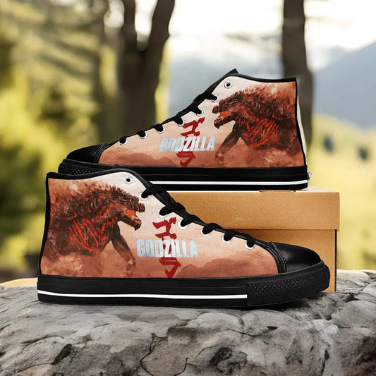 Godzilla King of the Monsters Custom High Top Sneakers Shoes