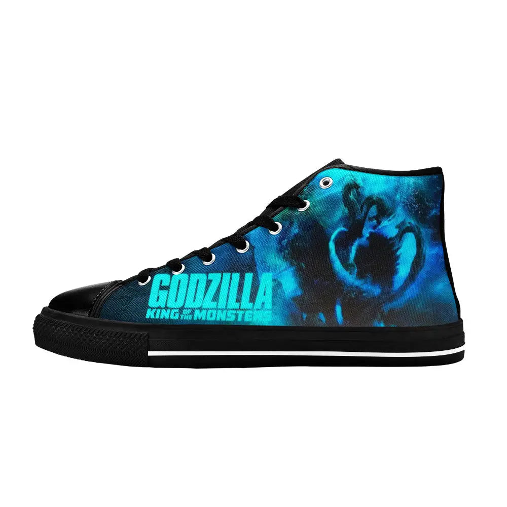 Godzilla King of the Monsters Custom High Top Sneakers Shoes