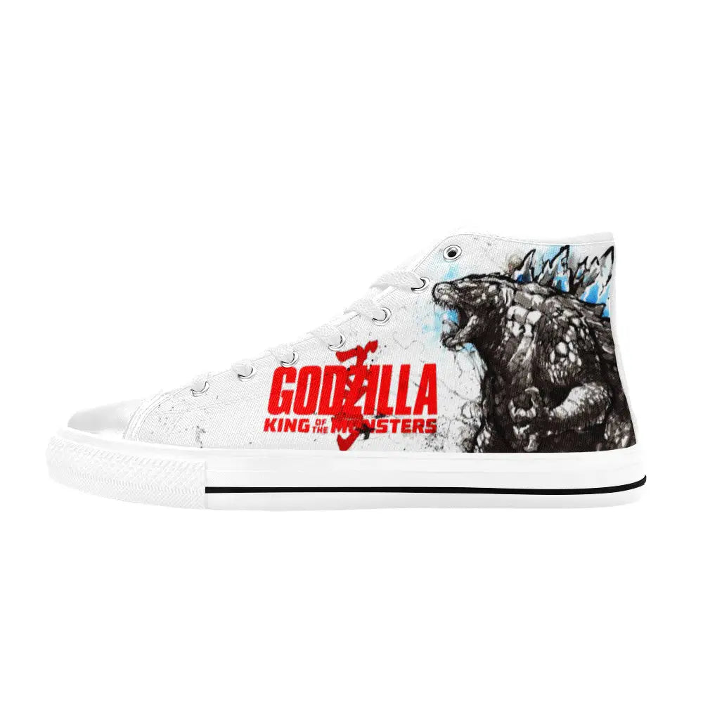 Godzilla King of the Monsters Custom High Top Sneakers Shoes