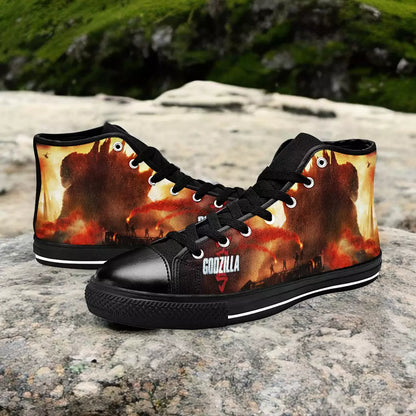 Godzilla King of the Monsters Custom High Top Sneakers Shoes