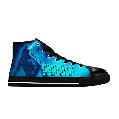 Godzilla King of the Monsters Custom High Top Sneakers Shoes