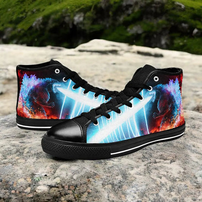 Godzilla King of the Monsters Custom High Top Sneakers Shoes