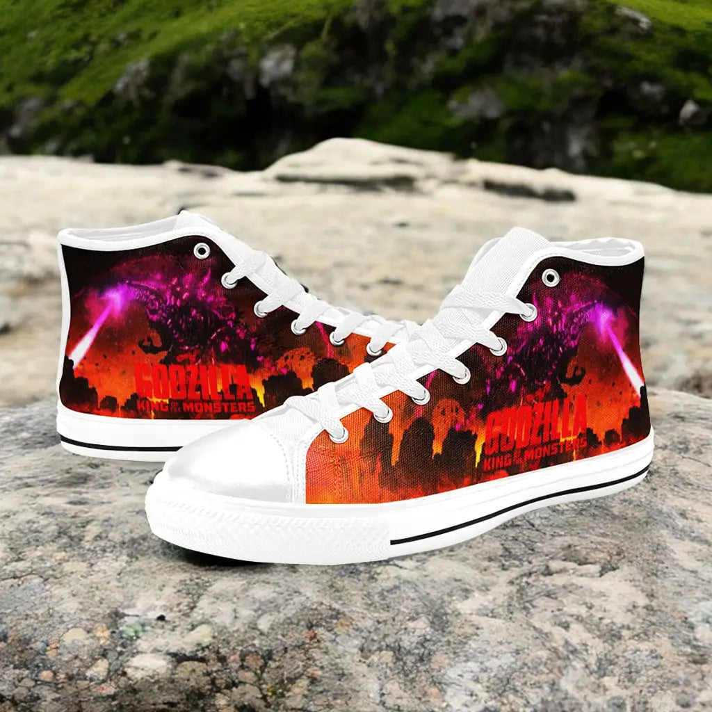 Godzilla King of the Monsters Custom High Top Sneakers Shoes