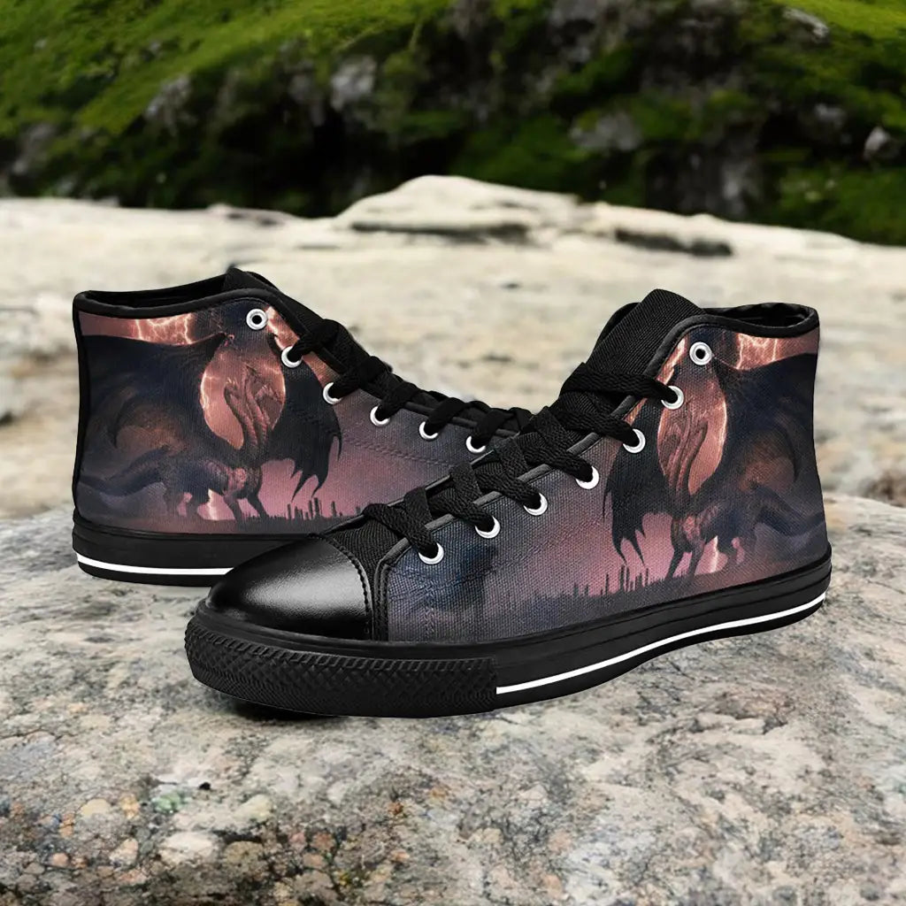 Godzilla King of the Monsters Custom High Top Sneakers Shoes