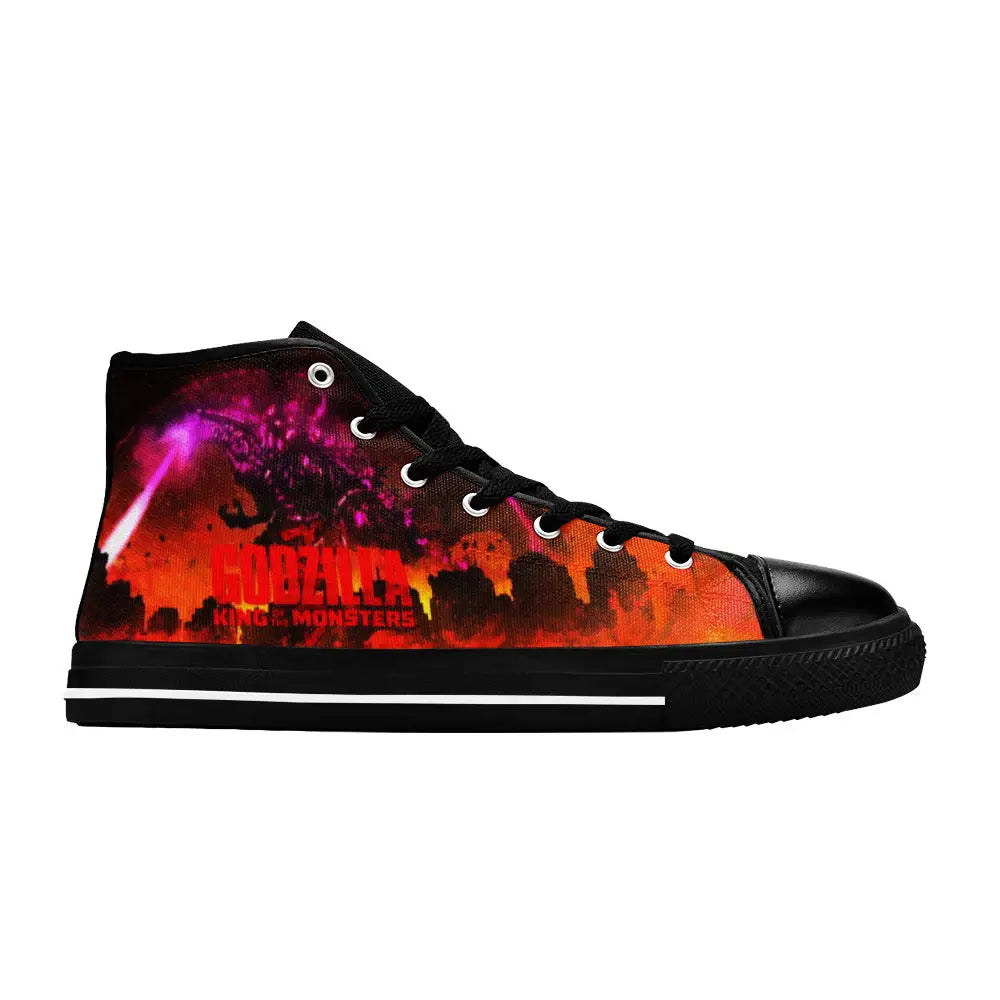 Godzilla King of the Monsters Custom High Top Sneakers Shoes