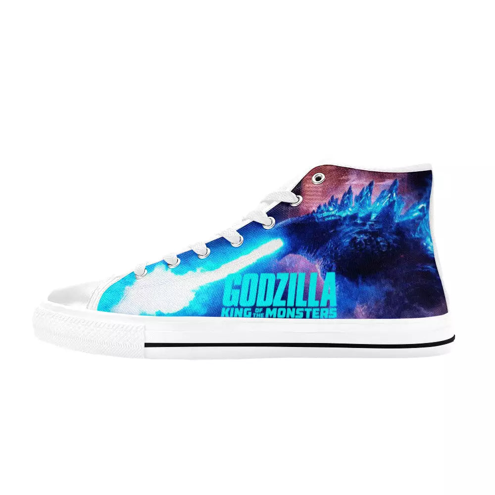 Godzilla King of the Monsters Custom High Top Sneakers Shoes