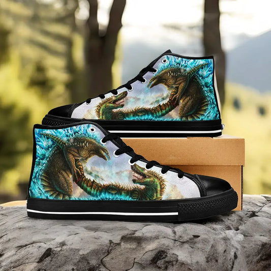 Godzilla King of the Monsters Custom High Top Sneakers Shoes