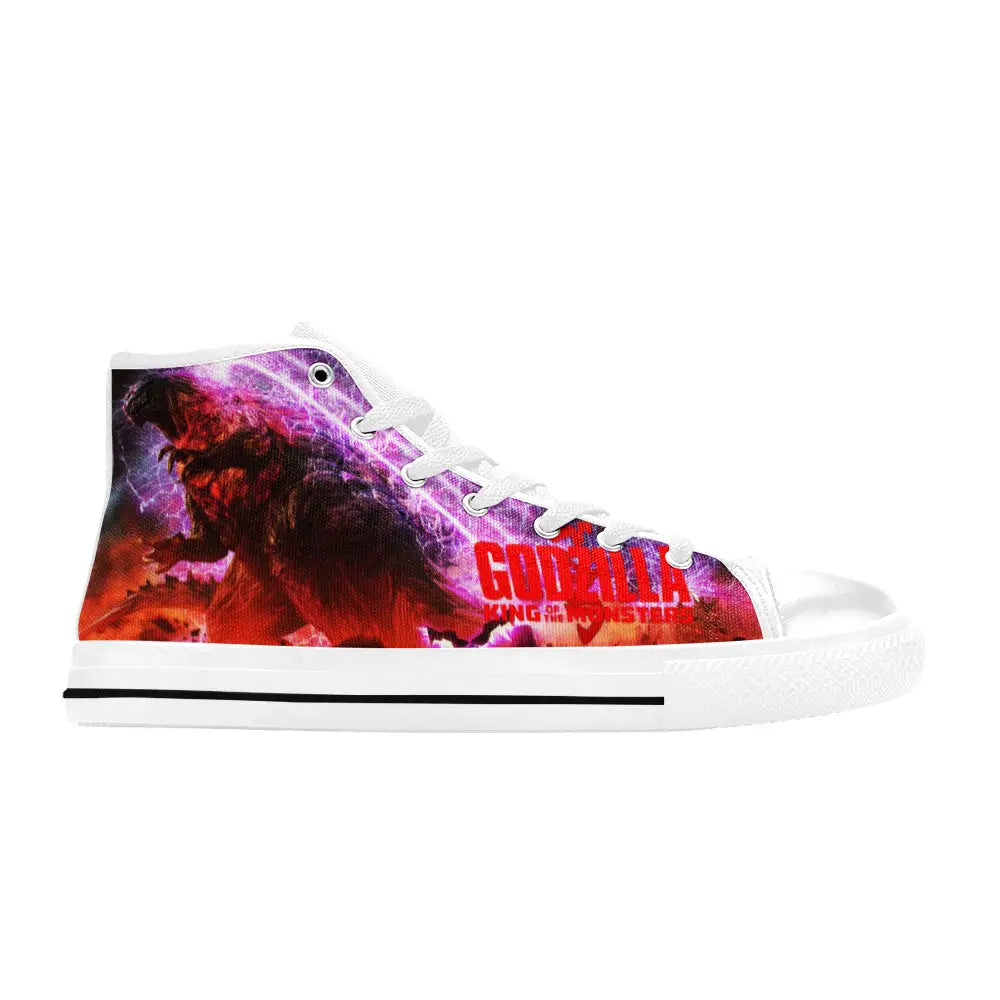 Godzilla King of the Monsters Custom High Top Sneakers Shoes