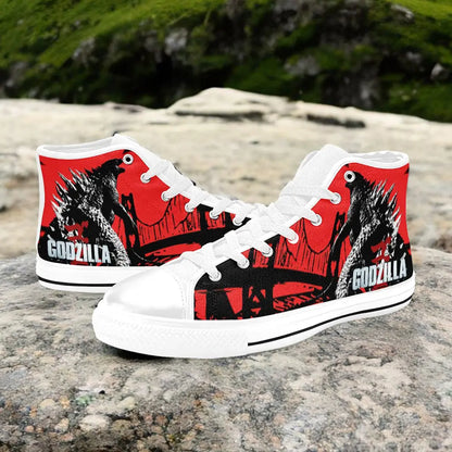 Godzilla King of the Monsters Custom High Top Sneakers Shoes