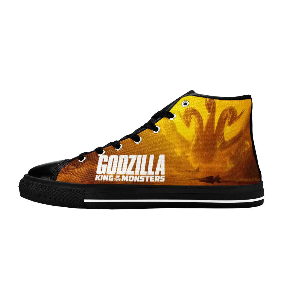 Godzilla King of the Monsters Custom High Top Sneakers Shoes