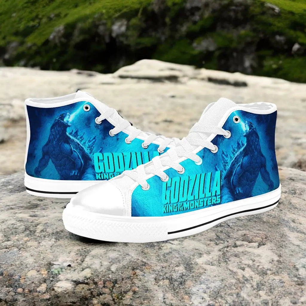 Godzilla King of the Monsters Custom High Top Sneakers Shoes