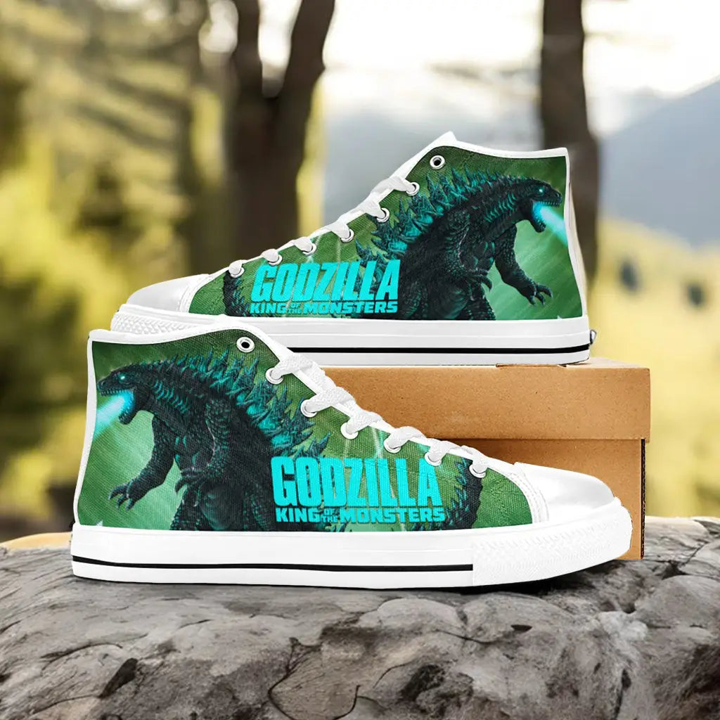 Godzilla King of the Monsters Custom High Top Sneakers Shoes